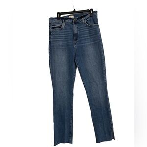 Favorite Daughter The Valentina Super High Rise Cigarette Medium Indigo Jeans